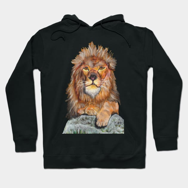 Lion Hoodie by nastiaart